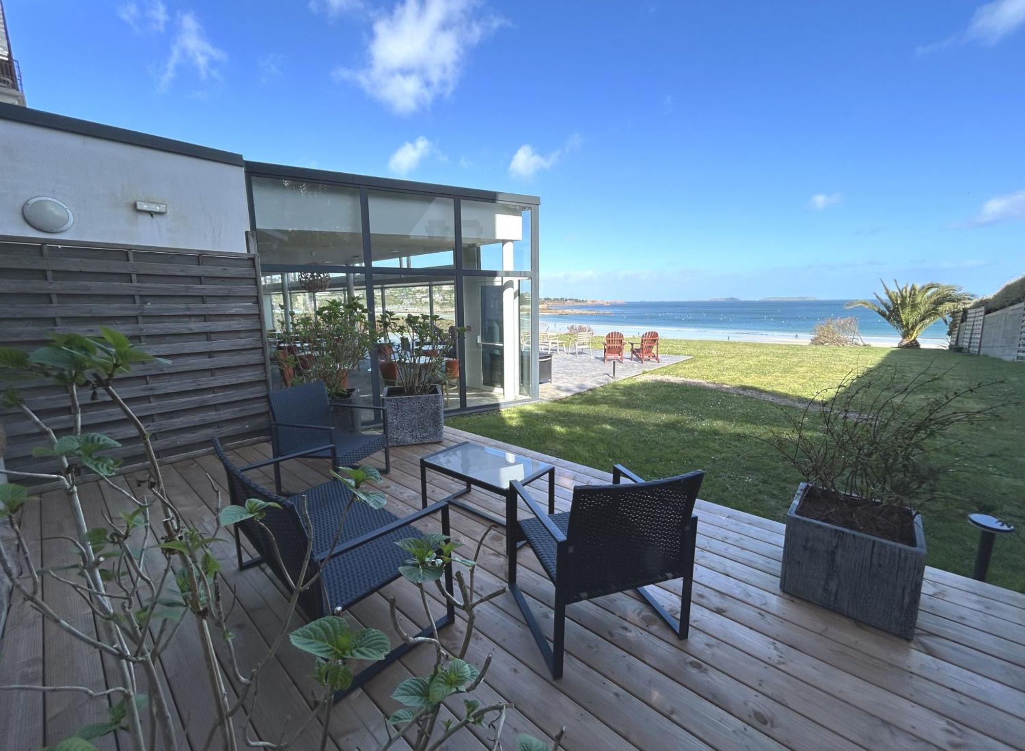 Logis Hotel Ker Mor Perros-Guirec Exteriör bild