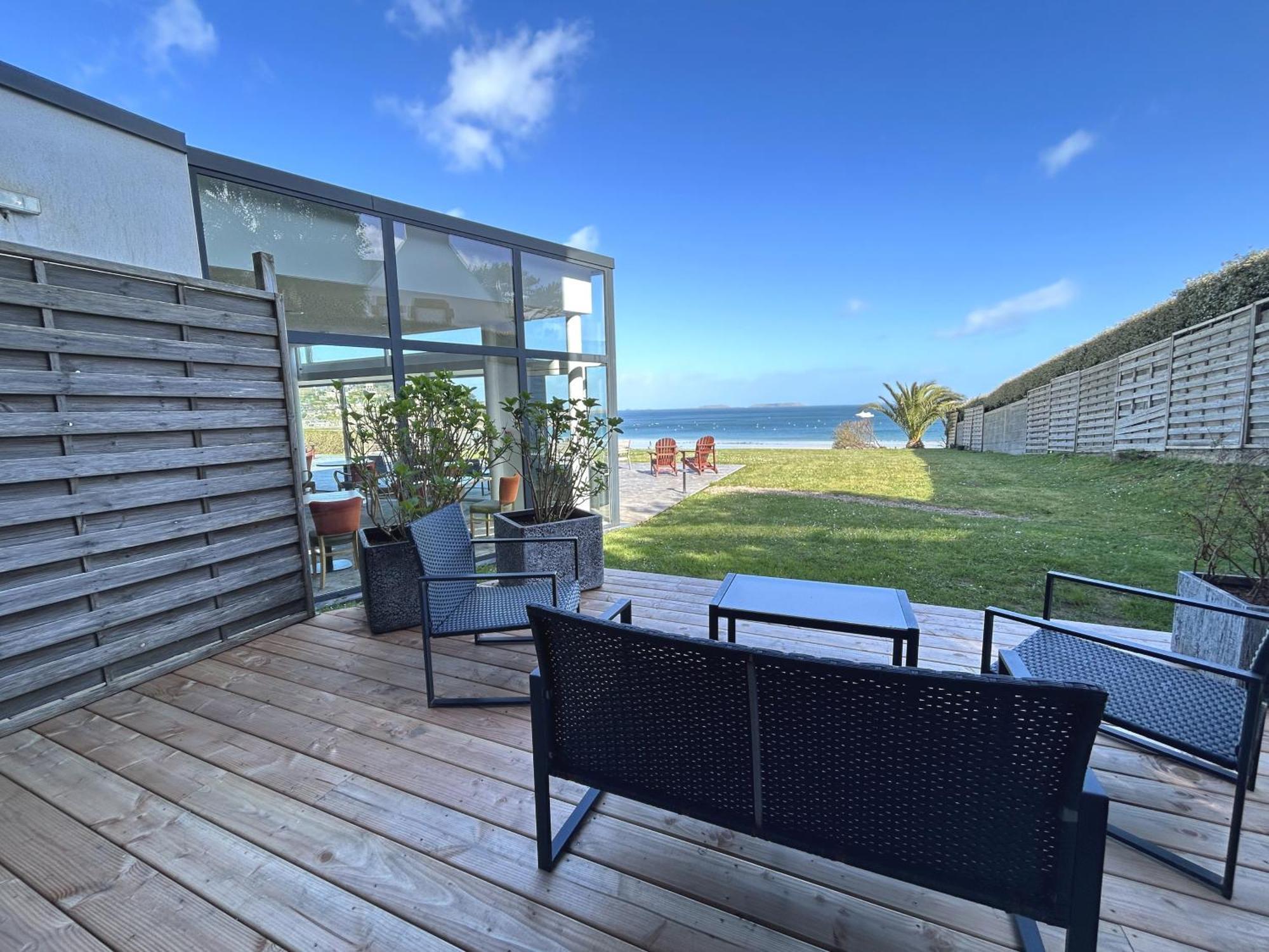Logis Hotel Ker Mor Perros-Guirec Exteriör bild